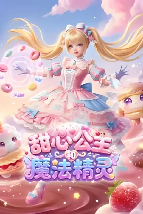 《甜心公主和魔法精灵》封面