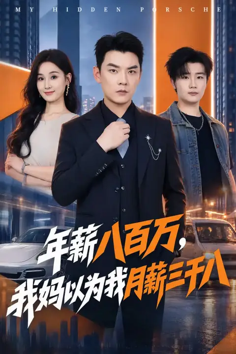 《年薪八百万,我妈以为我月薪三千八》封面