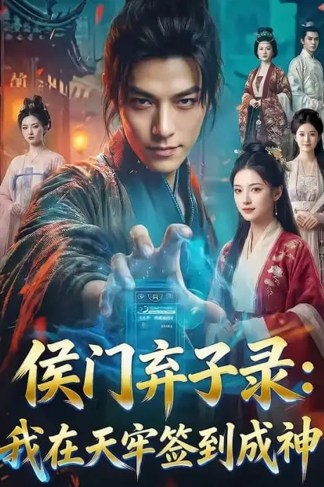 《侯门弃子录:我在天牢签到成神》封面