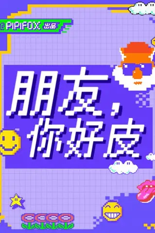《朋友,你好皮》封面
