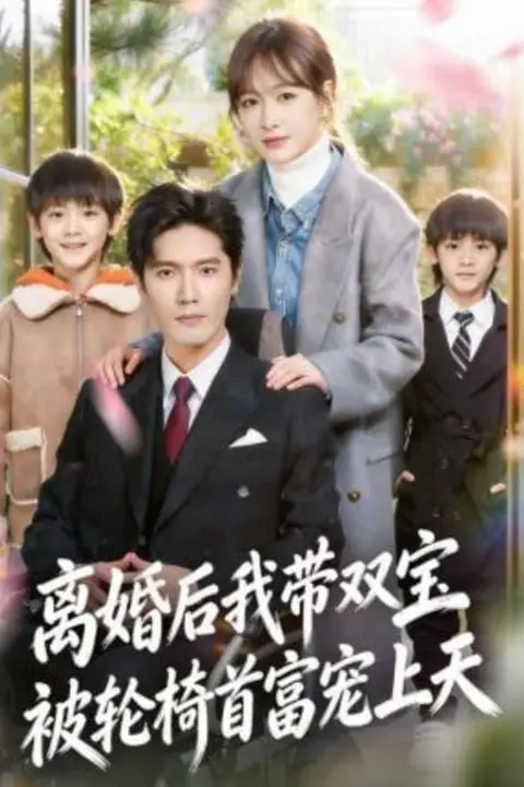 《离婚后我带双宝被轮椅首富宠上天(离婚后),我被轮椅首富宠上天》封面