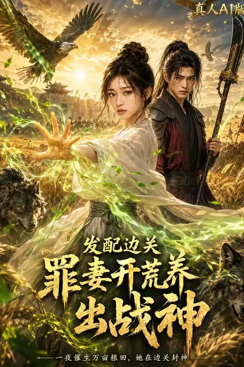 《发配边关,罪妻开荒养出战神真人 AI 版》封面