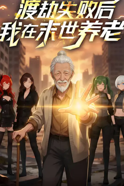 《渡劫失败后我在末世养老》封面