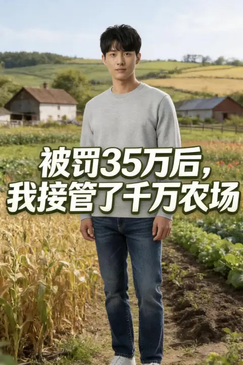《被罚 35 万后,我接管千万农场》封面