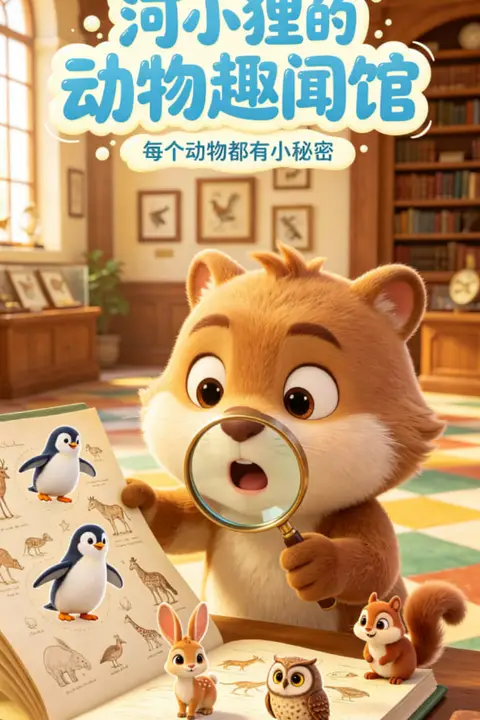 《河小狸的动物趣闻馆》封面