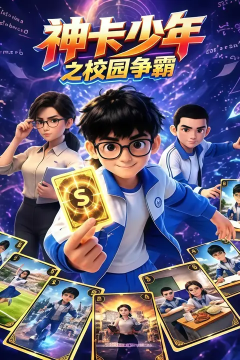 《神卡少年之校园争霸》封面