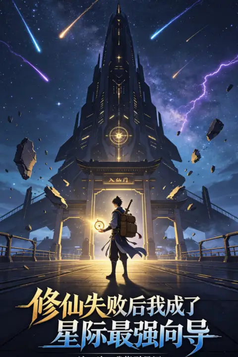 《修仙失败后我成了星际最强向导》封面
