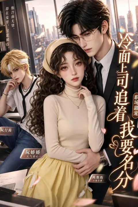 《冷面上司追着我要名分》封面