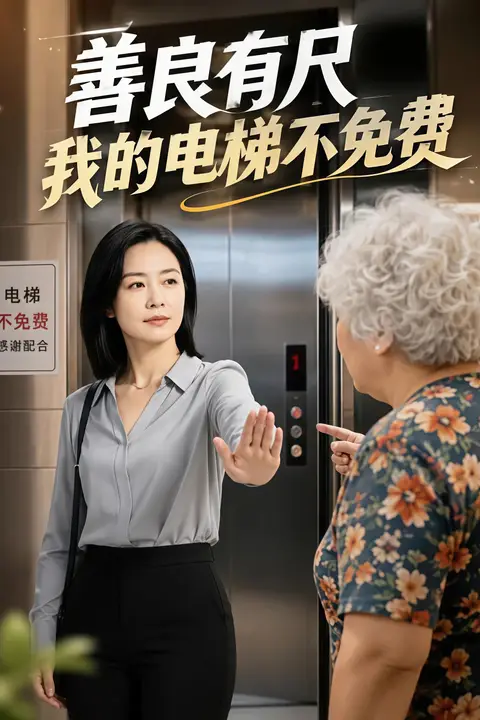 《善良有尺,我的电梯不免费》封面