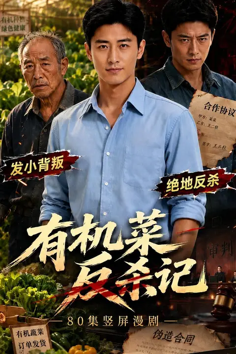《有机菜反杀记》封面
