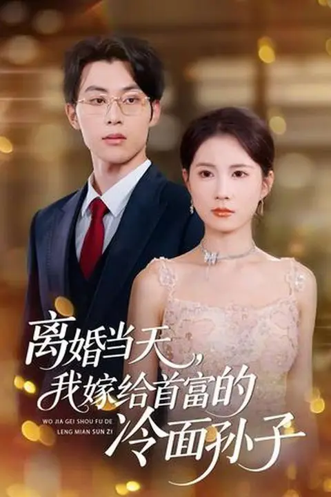 《离婚当天，我嫁给首富的冷面孙子》封面