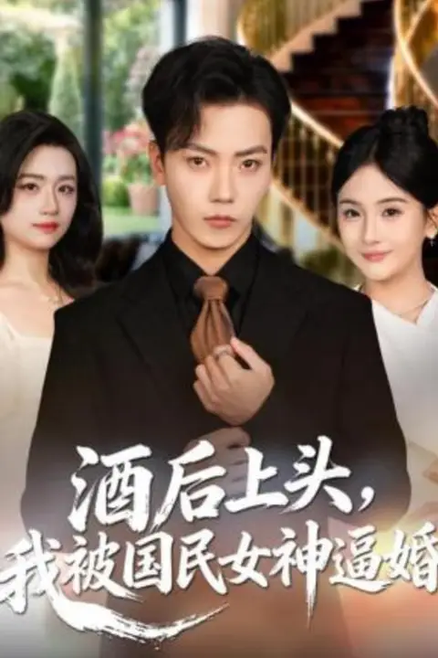 《酒后上头,我被国民女神逼婚》封面