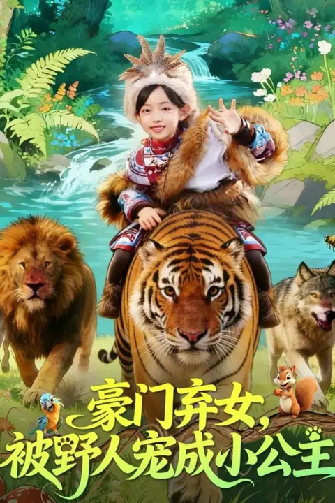 《豪门弃女，被野人宠成小公主》封面