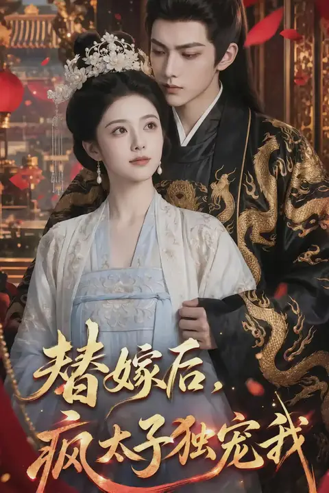 《替嫁后，疯太子独宠我》封面