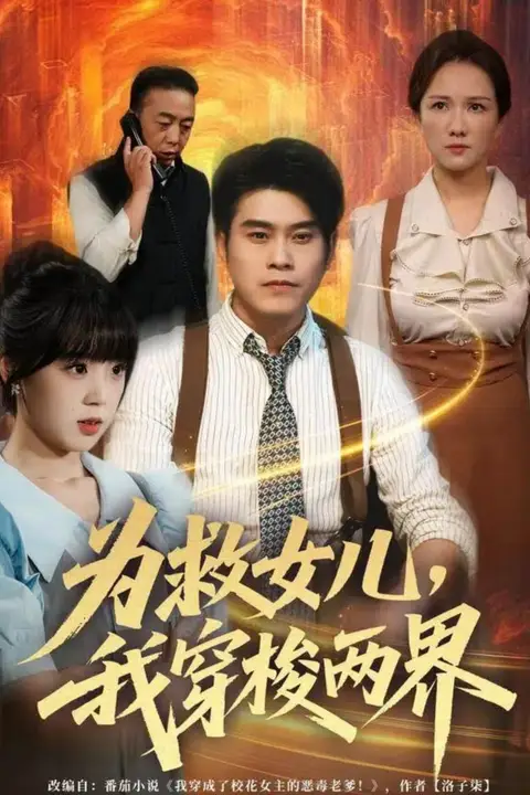 《为救女儿,我穿梭两界》封面