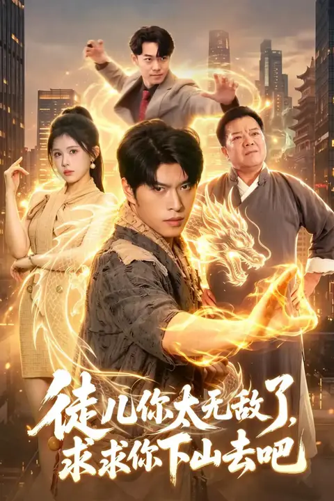 《徒儿你太无敌了,求求你下山去吧》封面