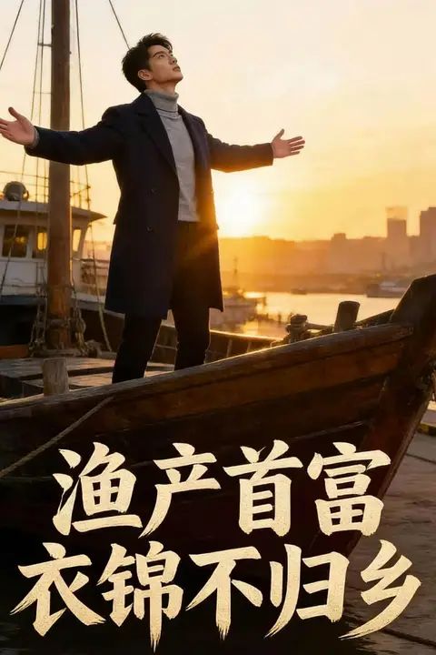 《渔产首富，衣锦不归乡》封面