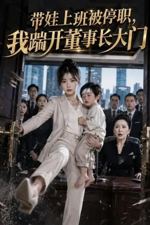 《带娃上班被停职,我踹开董事长大门》封面