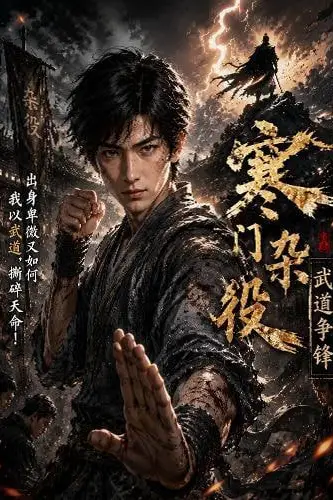 《寒门杂役,武道争锋》封面