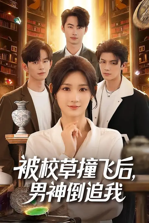 《被校草撞飞后男神倒追我》封面
