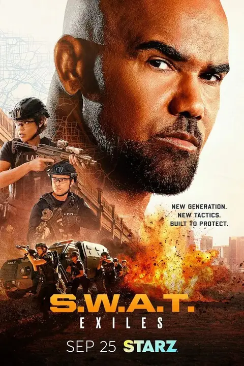 《反恐特警组：放逐者》封面