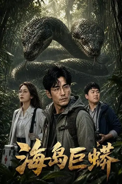 《海岛巨蟒》封面