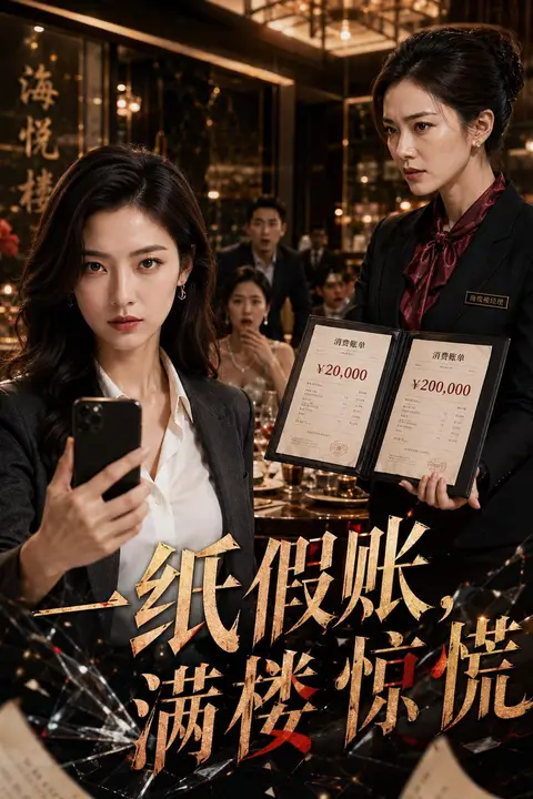 《一纸假账,满楼惊慌》封面