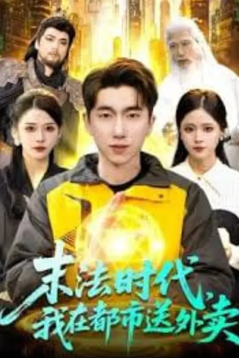 《末法时代，我在都市送外卖》封面