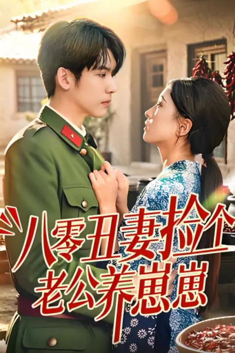 《八零丑妻捡个老公养崽崽》封面