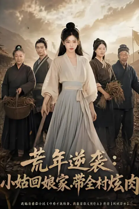 《荒年逆袭：小姑回娘家，带全村炖肉》封面