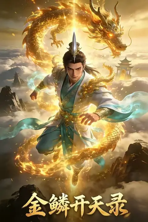 《金鳞开天录》封面