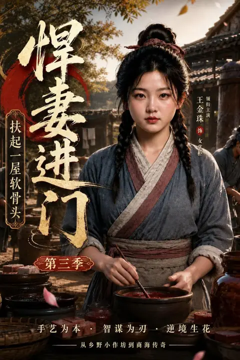 《悍妻进门扶起一屋软骨头第三季》封面