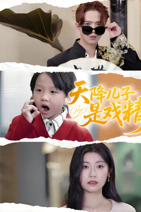 《天降儿子是戏精》封面