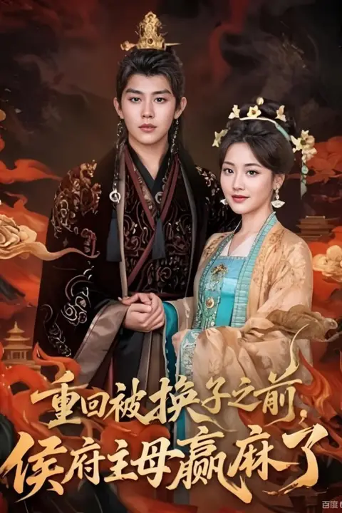 《重回被换子之前，侯府主母赢麻了》封面