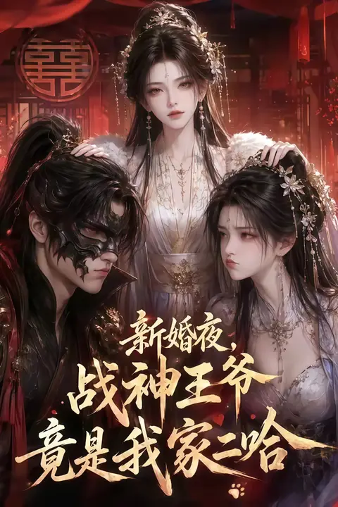 《新婚夜,战神王爷竟是我家二哈》封面