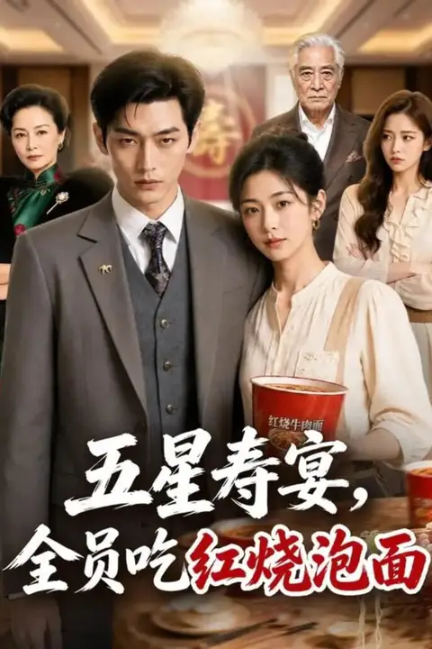 《五星寿宴，全员吃红烧泡面》封面