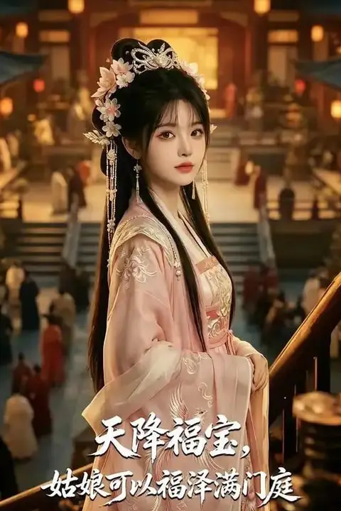 《天降福宝，姑娘可以福泽满门庭》封面