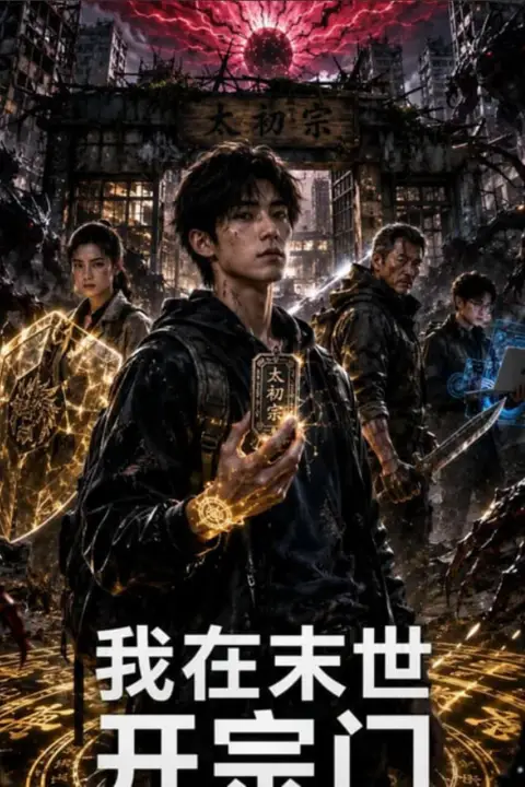 《我在末世开宗门》封面