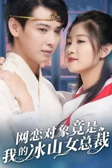 《网恋对象竟是我的冰山女总裁》封面
