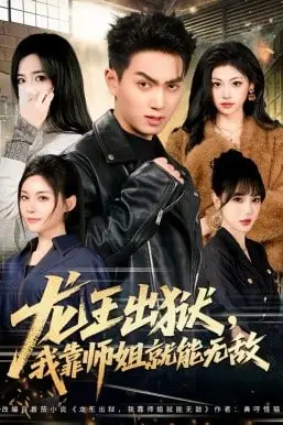 《龙王出狱,我靠师姐就能无敌》封面