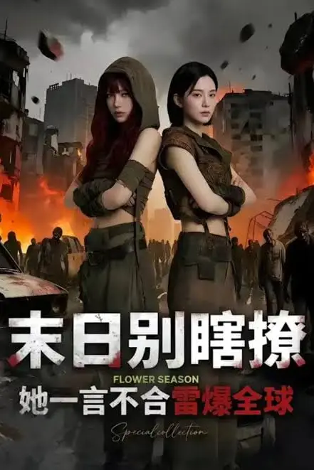 《末日别瞎撩,她一言不合雷爆全球》封面