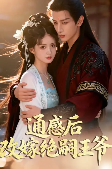 《通感后，改嫁绝嗣王爷》封面