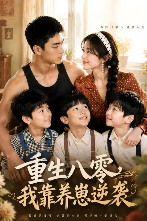 《重生八零，我靠养崽逆袭》封面