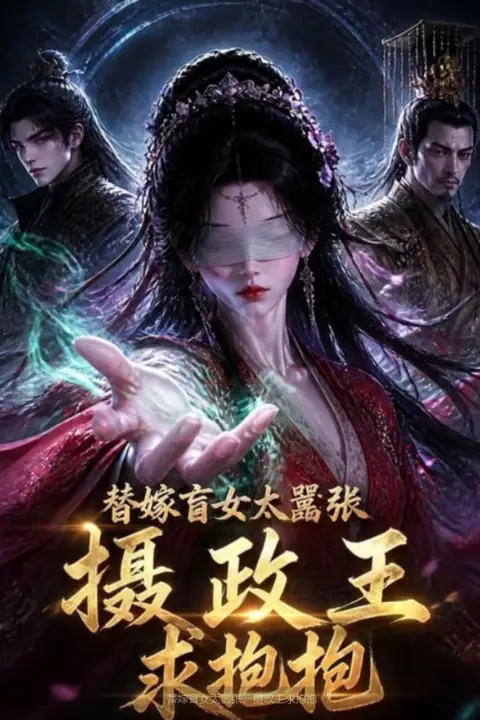 《替嫁盲女太嚣张，摄政王求抱抱》封面