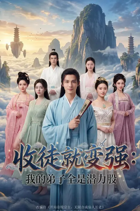 《收徒就变强:我的弟子全是潜力股》封面