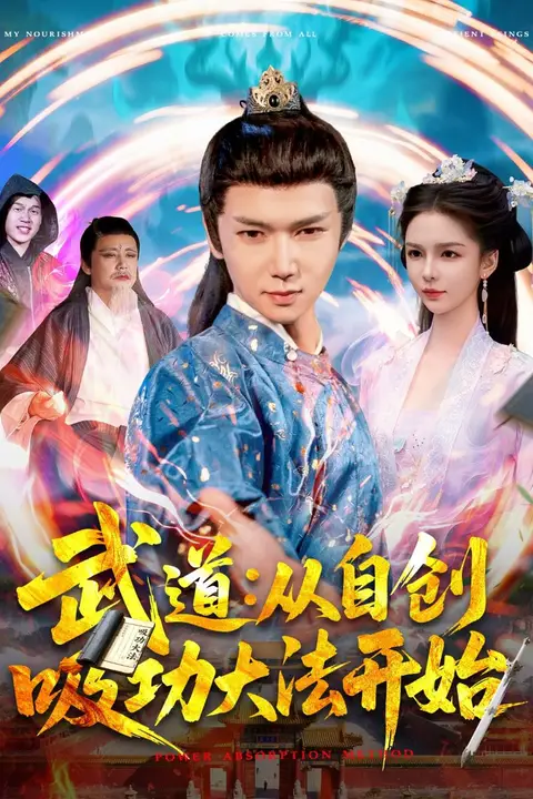 《武道从自创吸功大法开始》封面