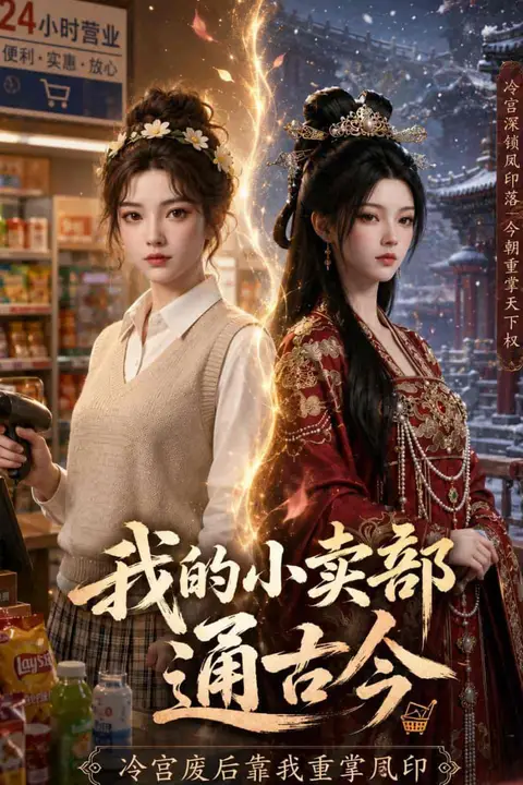 《我的小卖部通古今，冷宫废后靠我重掌凤印》封面