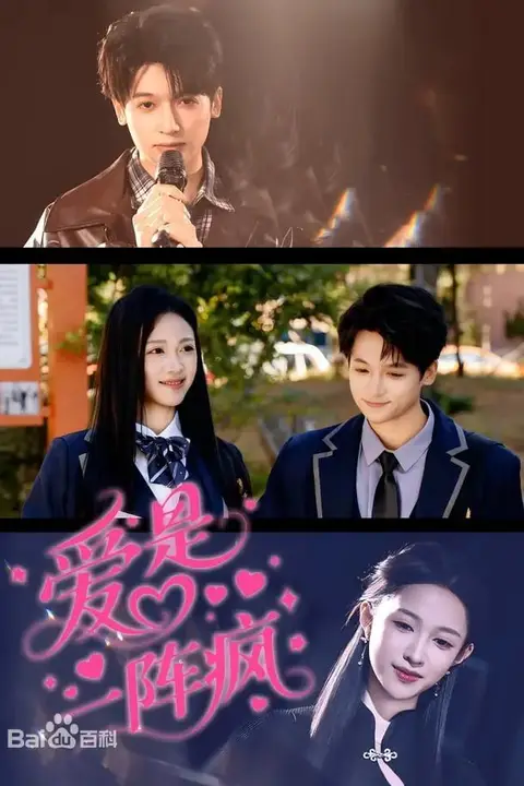 《爱是一阵疯》封面