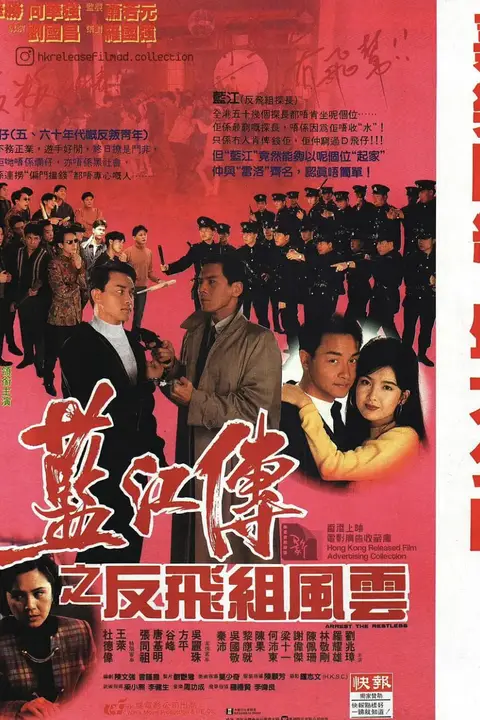 《蓝江传之反飞组风云》封面