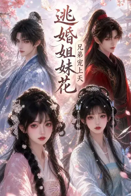 《逃婚姐妹花,兄弟宠上天》封面